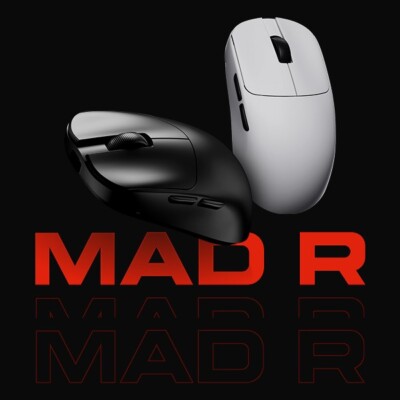 VXE MAD R Major+ Ultra-Light Wireless Gaming Mouse – 36K DPI, Dual