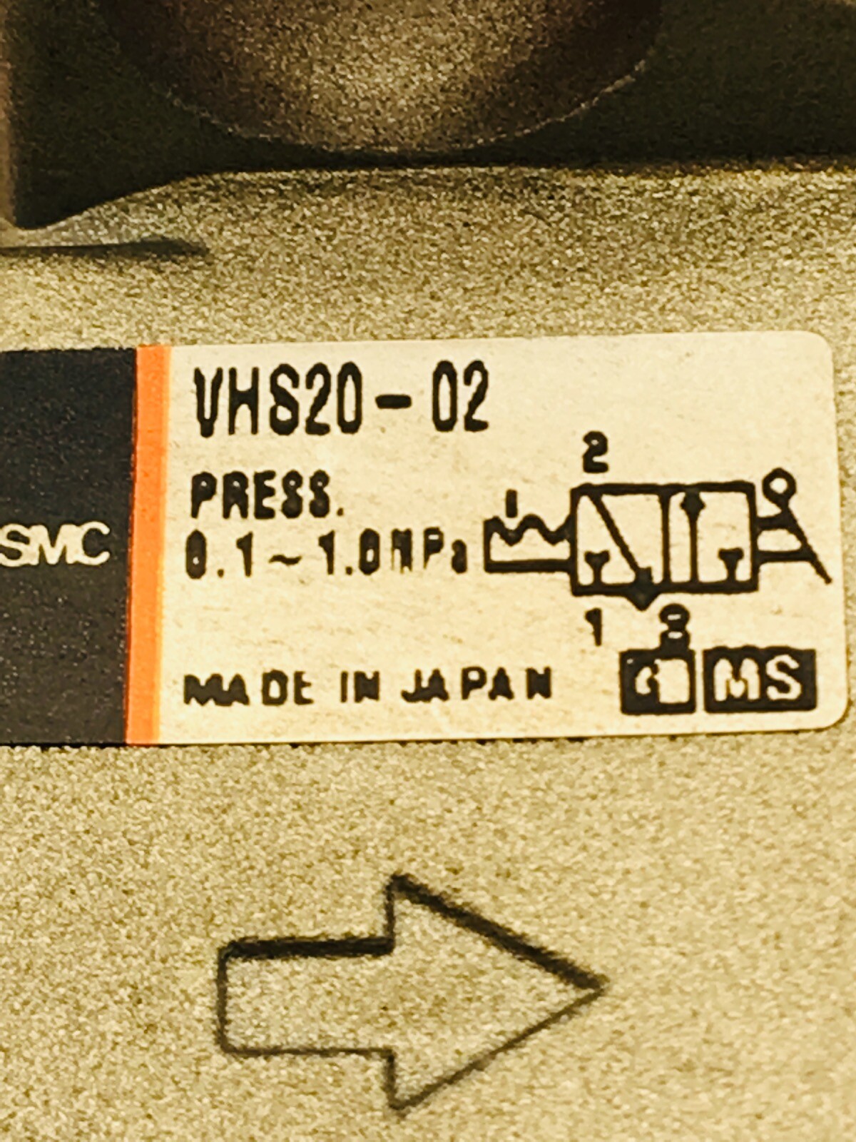 SMC PORT LOCKOUT VALVE VHS20-02 | eBay