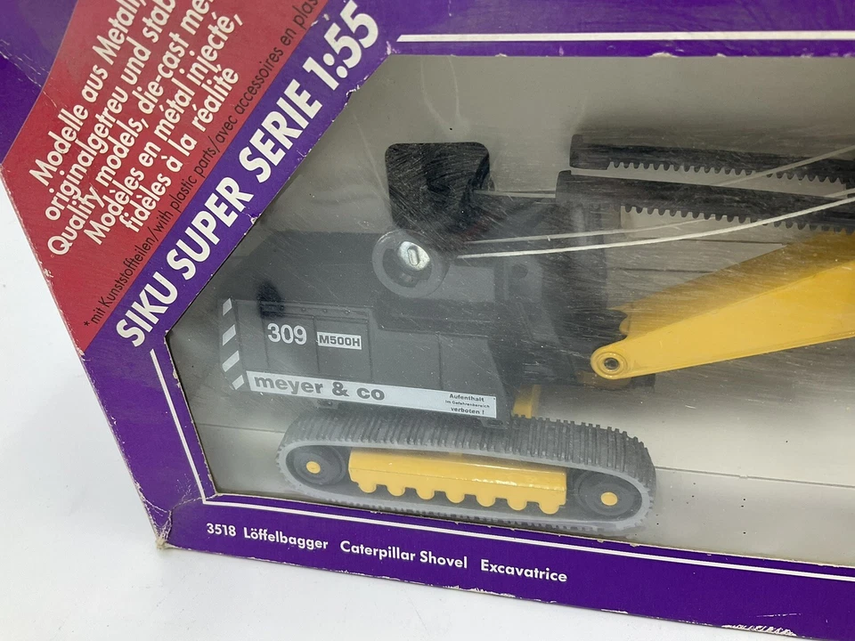 Siku Excavator "Siku Bau" on 1:55 New In Box#NIB MP - Immagine 3 di 4