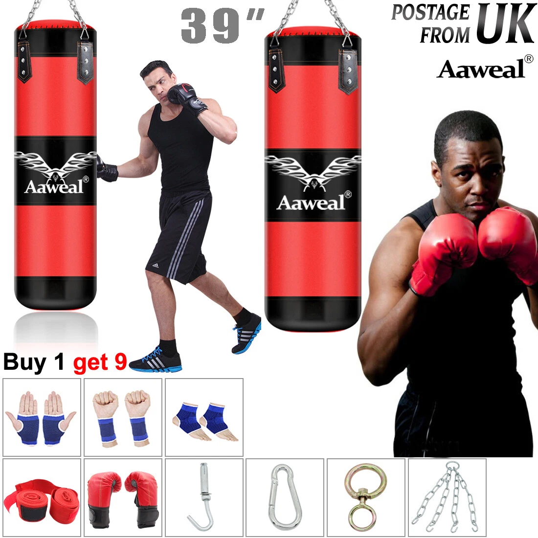 Boxing gloves store for punch bag