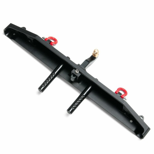 Paraurti posteriore in lega con gancio di traino rimorchio per Traxxas RC TRX-4 SCX10 90046 - Foto 5 di 12