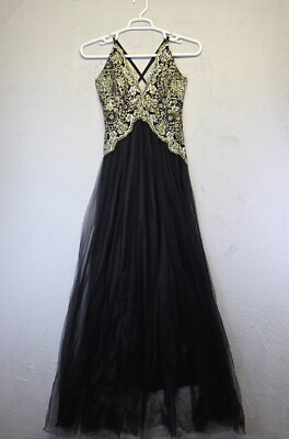 Luxxel Ball Gown Womens M Black Tulle Maxi Whimsigoth Fairy Grunge Prom Dress | eBay Luxxel Ball Gown Womens M Black Tulle Maxi Whimsigoth Fairy Grunge Prom Dress | eBay