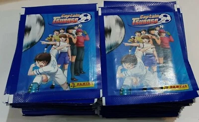 lotto 50 bustine PROMO CAPITAN TSUBASA Panini senza Box no Album promo