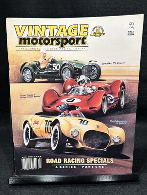 Vintage Motorsport Magazine - March/April 1992: Road Racing Specials
