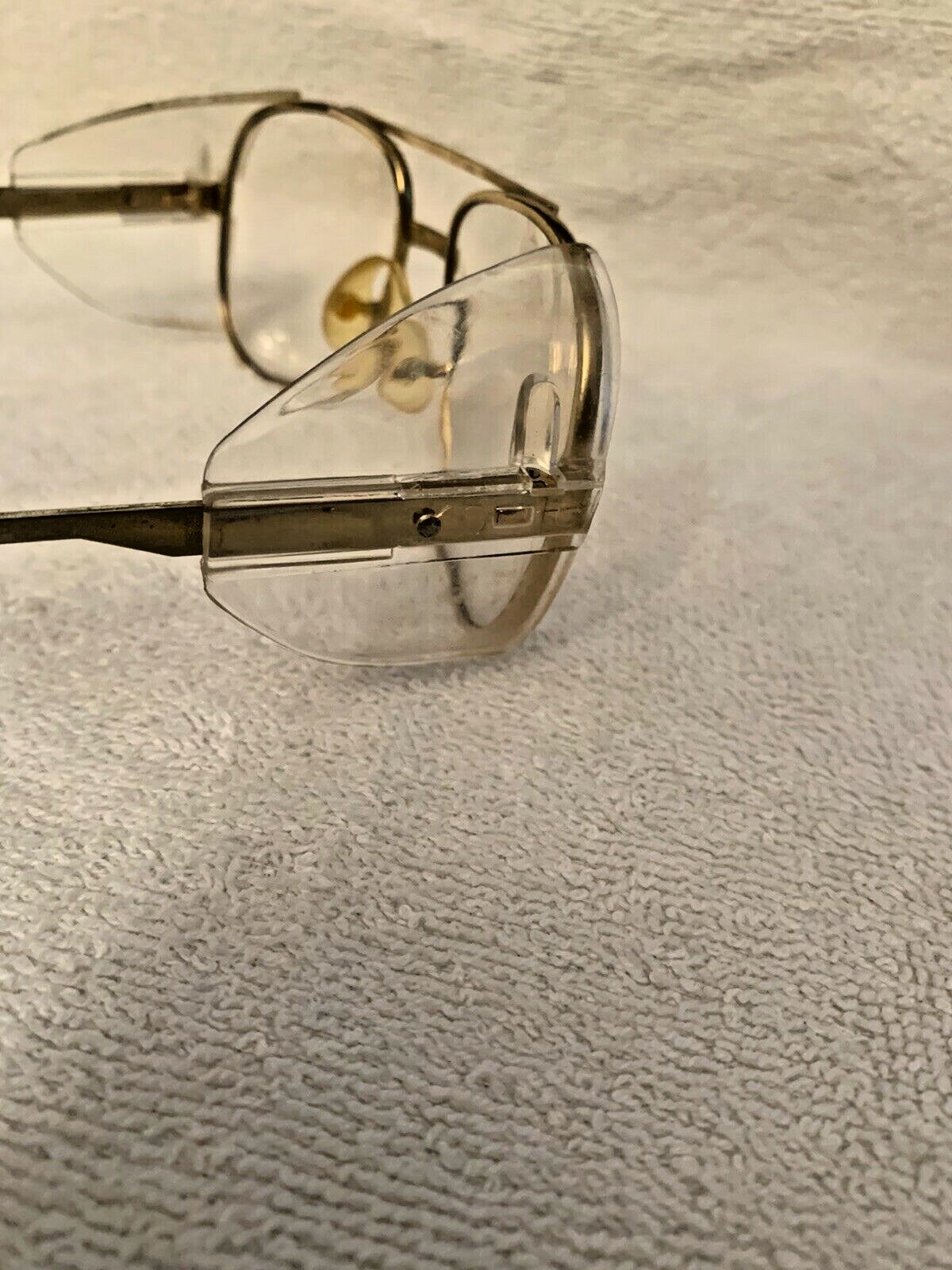 steampunk Vintage safety glasses with side shields wi… Gem