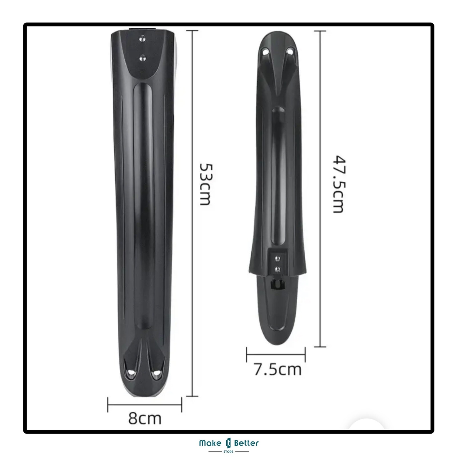 Cycling Mudguard Mountain Bike Bicycle Mud Guard Front Rear Set Bike