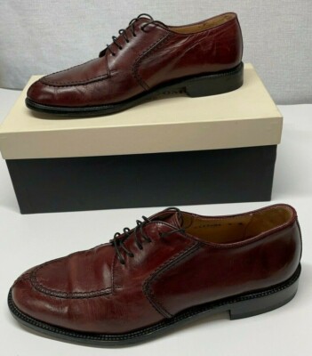 Pronto Uomo Dark Burgundy Oxfords PRONTO UOMO FIRENZE Men Split Toe Oxford Shoes Burgundy  main image 2