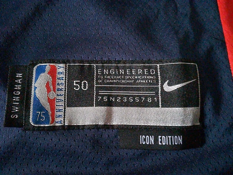 Kevin Durant 7 Brooklyn Nets 2021/22 City Edition Swingman Jersey Size