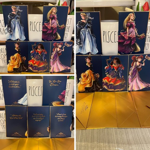 Tarjetas y sobres de princesas de la serie Midnight Masquerade de Disney (5) - Imagen 3 de 6