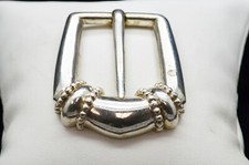 Sterling Silver Beautiful Small Belt Buckle FMY019