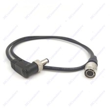 Hirose 4pin a 2.1mm Blocco DC per Dispositivi Video PIX-E5 PIX-E7 PIX-E5H Cavo Alimentazione