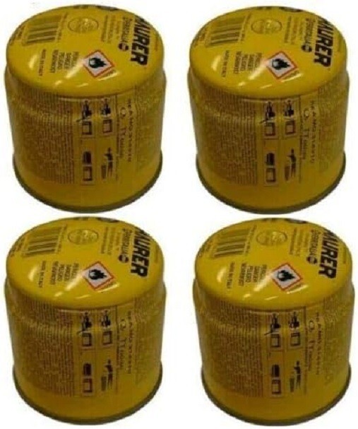 Cartuccia Gas Camping Butano  190 gr X 4 pezzi