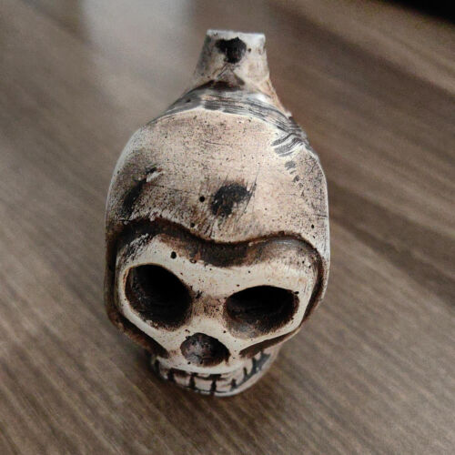 Authentic Aztec Whistle Skull Spooky Human Death Scream Loud Whistle Prank Tool - Picture 4 of 8