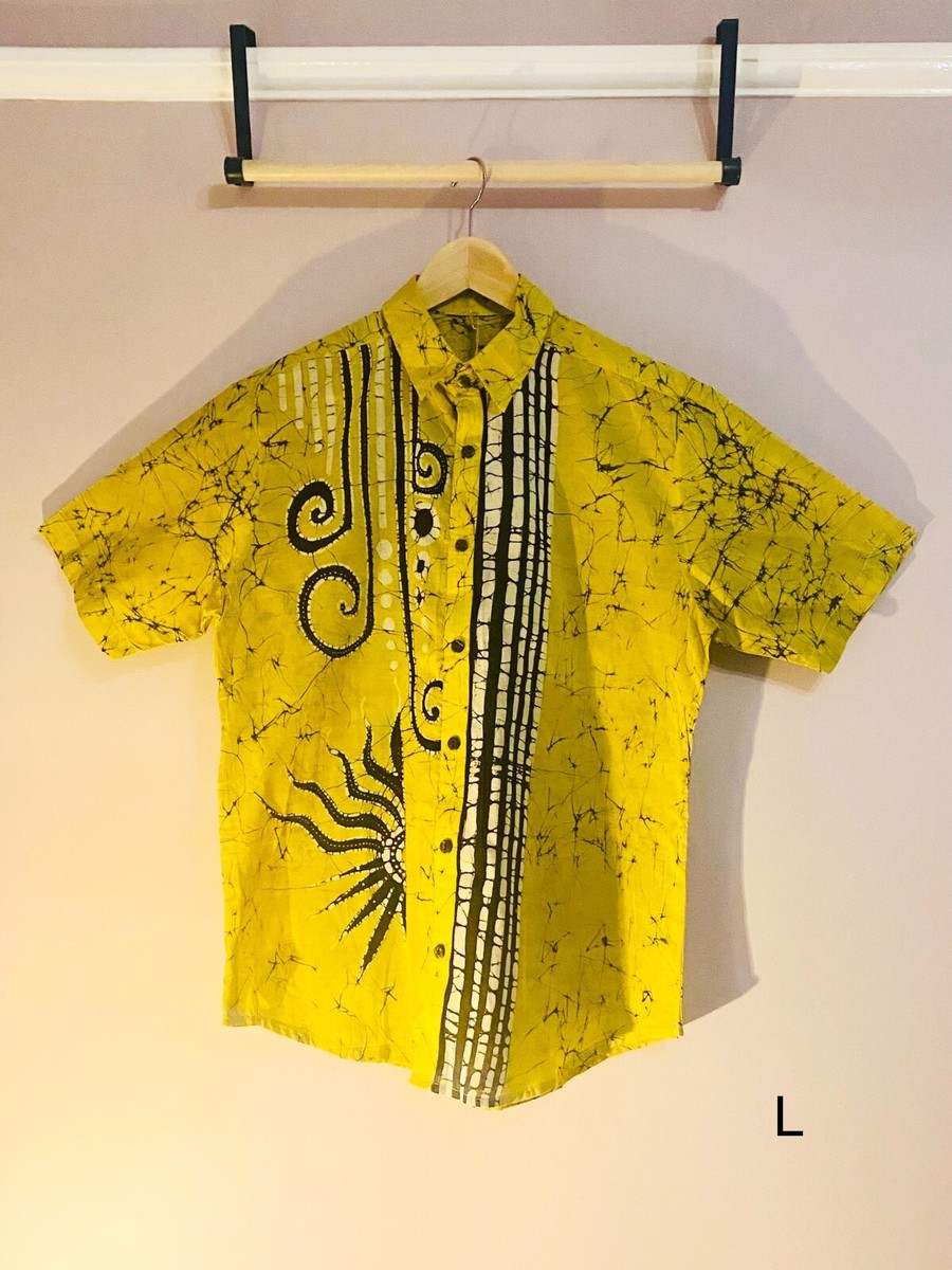 Men's Superior Quality Unique Handmade Sri Lankan Batik Shirts