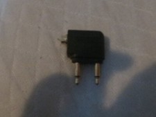 3.5mm Airline Airplane Earphone Headphone Headset Jack Audio Adapter Plug