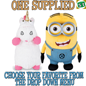 Despicable Me 3 - Jumbo Fluffy Unicorn OR DAVE with Lights and Sound Plush ONE S Despicable Me 3 - Jumbo Fluffy Unicorn OR DAVE with Lights and Sound Plush ONE S