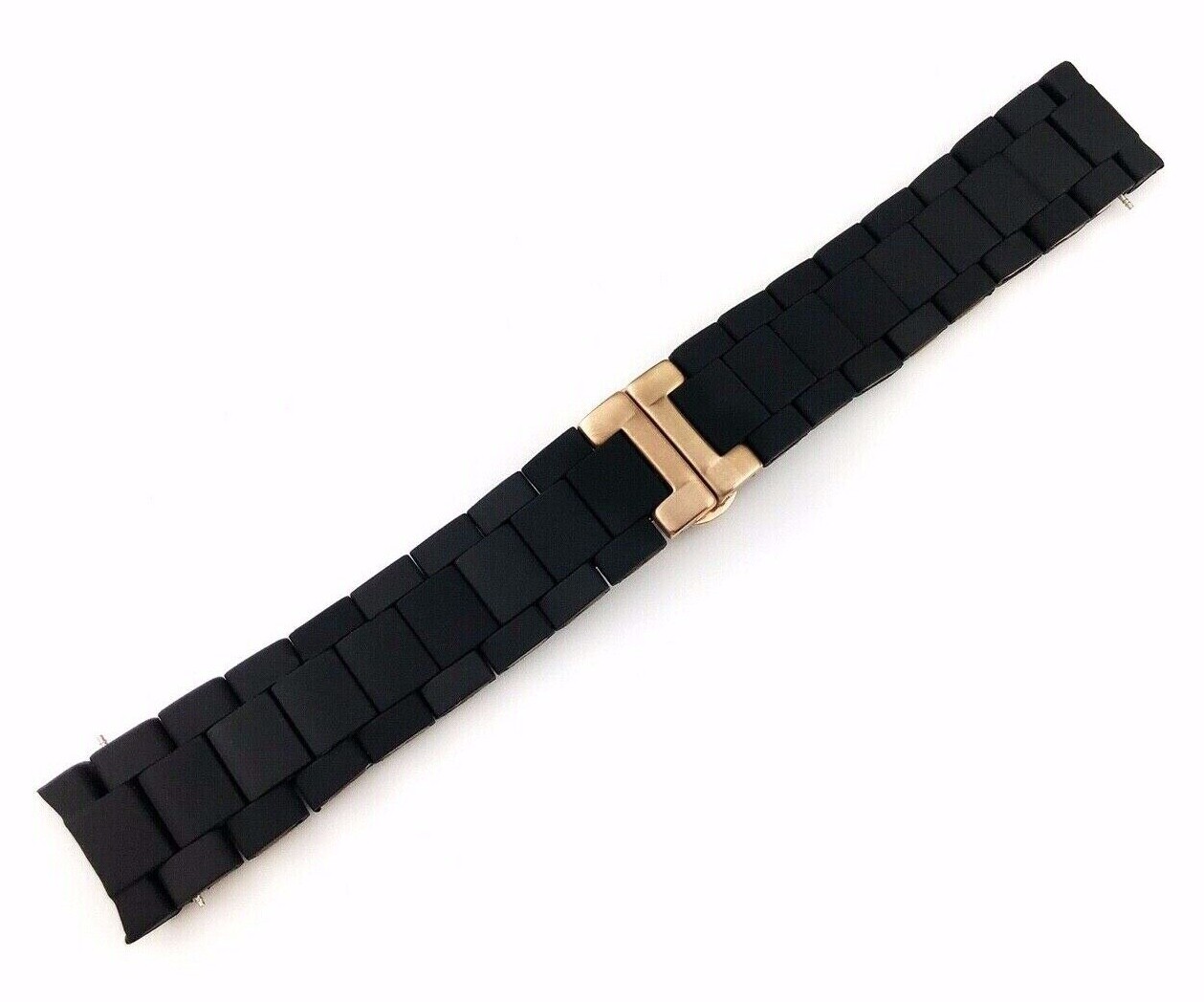 Silikon Armband Mit Roségold Schnalle - Stylisches Uhrenband Für AR5905/5906/5919/5920