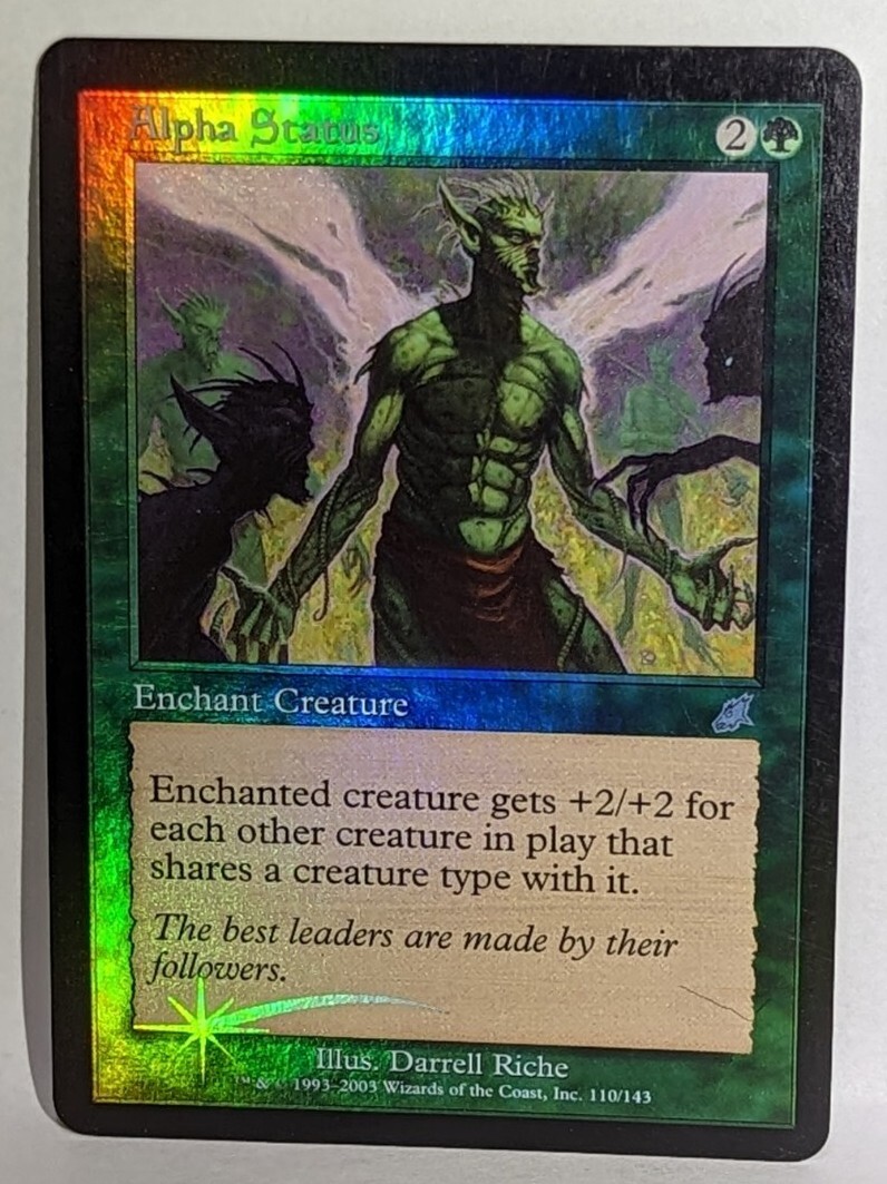 MTG Alpha Status LP Magic the Gathering 1x FOIL