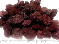 RED LAVA ROCK AQUARIUM 10 lb Natural Filter Aquascape Substrate ORCHID BONSAI MX