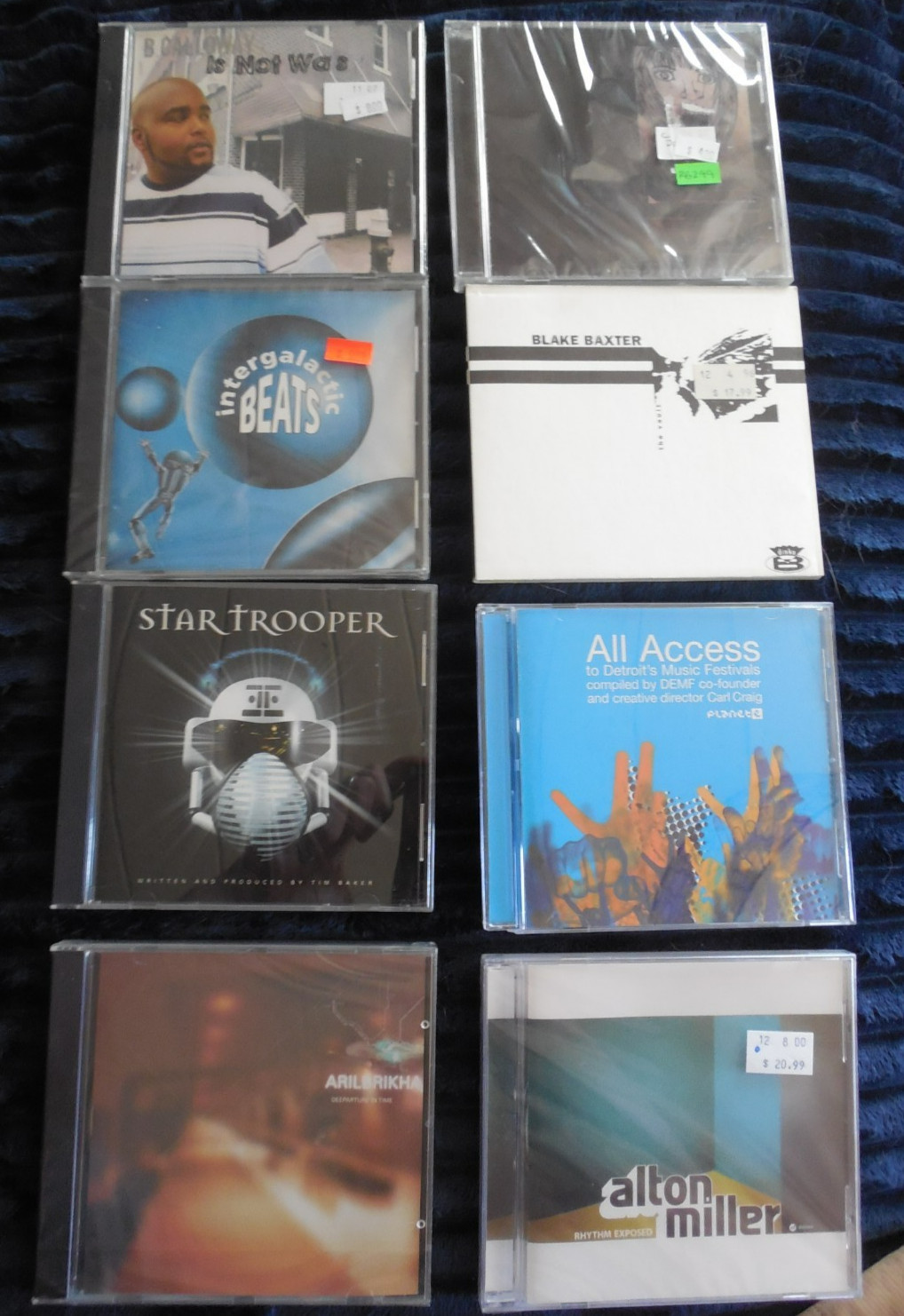 Carl Craig Detroit Techno CD Lot