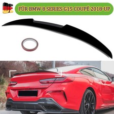 M4Style Glanz Schwarz Heckspoiler Heckfl�gel Spoiler f�r BMW 8er G15 2-T�rer 18+