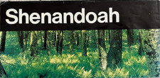 Vintage 1990 SHENANDOAH NP - VA NATIONAL PARK SERVICE UNIGRID BROCHURE/MAP