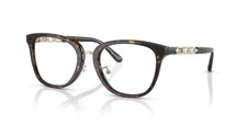 Michael Kors Square Woman Eyeglasses MK4099 3006 52mm Dark Tortoise - NEW