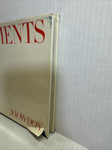 1972 LORD SNOWDONS Assignments ~ 1st Edition. Large Hard Cover - Picture 3 of 8