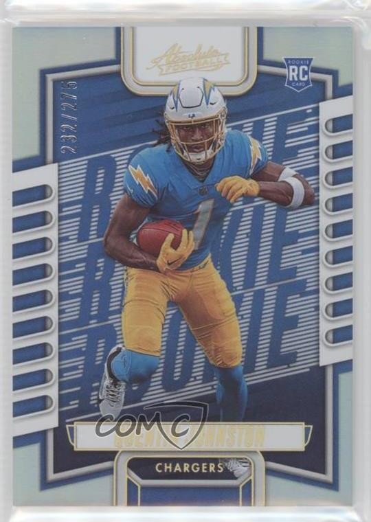 2023 Panini Absolute Rookies Spectrum 232/275 Quentin Johnston #110 3hd