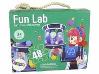 Puzzle Dla Dzieci UkłAdanka Laboratorium 48 Elem. Lean Toys