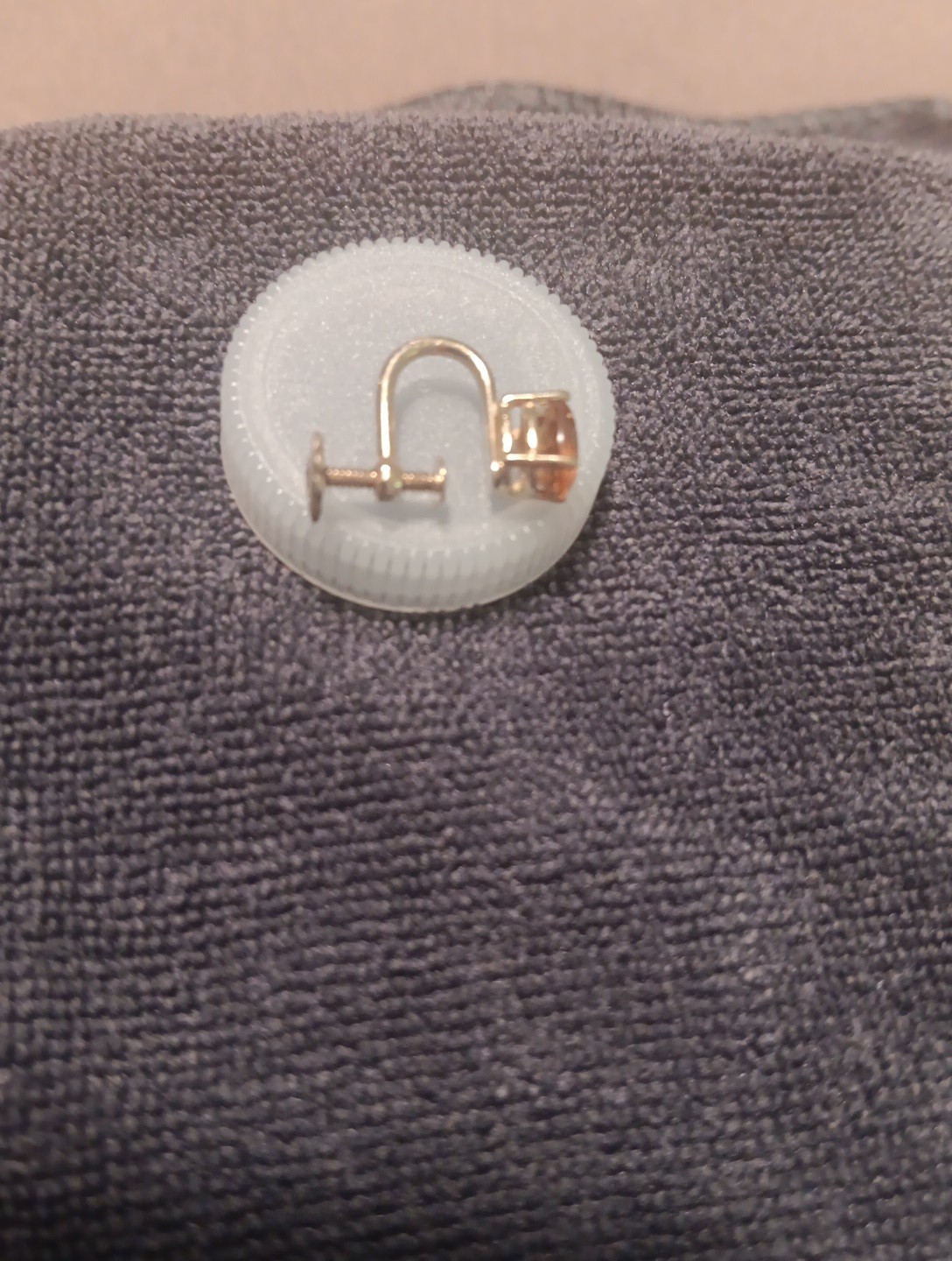 14k Solid Gold Mens Cufflink (Single) - image 12