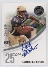 2007 Press Pass Signings Silver 54/200 Darrelle Revis Auto HOF 3c7