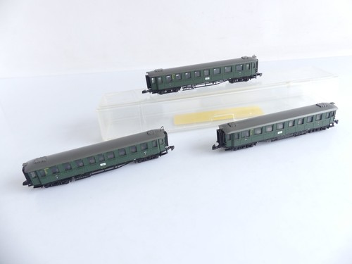 LOT 1 / MARKLIN MINI CLUB ECH Z 1:220 / 3 VOITURES VOYAGEURS - Picture 2 of 3