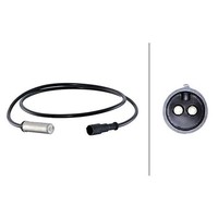 Hella 6PU 230 048-411 Sensor, Raddrehzahl