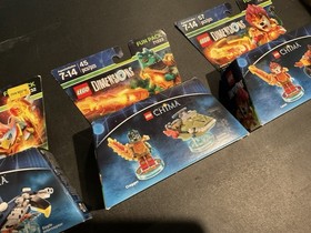 LEGO Dimensions Chima Fun Pack Sets 71222 71223 71232 Laval Cragger Eris