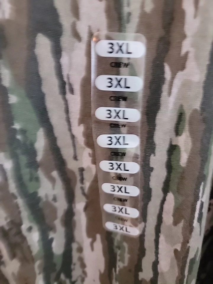 2 New REALTREE Original Camo Long Sleeve Mens Sweatshirt Sz 3X NWT  - Image 3 of 4