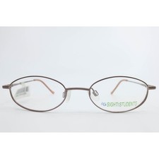 Altair SFS15 Satin Bronze Oval Eyeglass Frames 45/17/130 Metal Eyewear