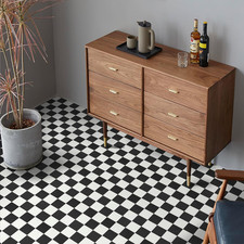 Peel and Stick Floor Tiles Self Adhesive Floor Tile Vinyl Flooring Waterproof, B