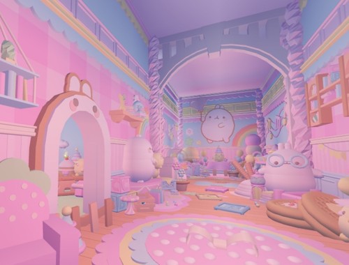Cutecore Molang Themed House Ver 2 Grinder- Queenslander House ❤️ Adopt Me Home