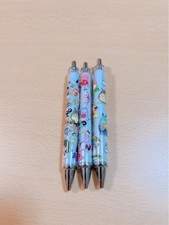 Ghibli character pattern ballpoint pen set of 3