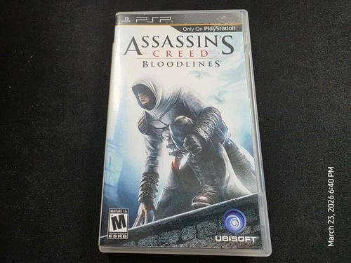 Assassin's Creed Bloodlines Sony Playstation Portable PSP MINT cond COMPLETE!