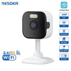 5MP Mini Cube Camera Wifi Indoor Two Way Audio Human Detection Home 3MP CCTV Sec