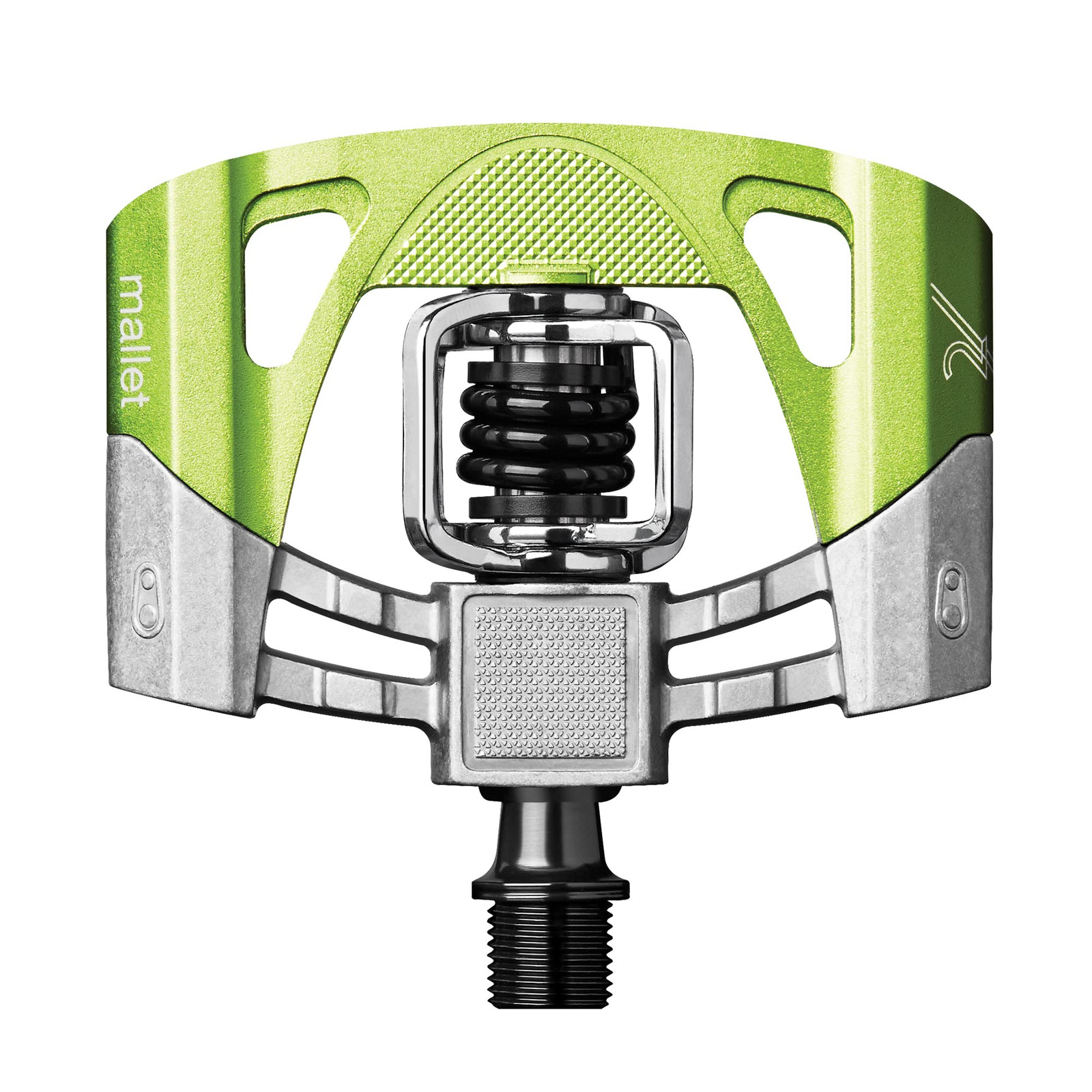 CRANKBROTHERS Pedali Mallet 2 Black/green