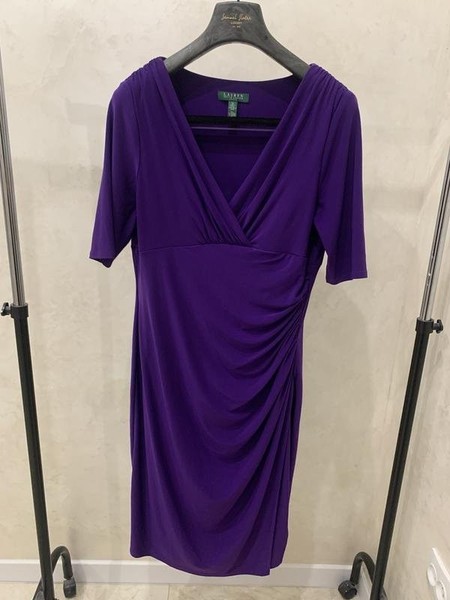 Women Lauren Ralph Lauren Dress Purple 42 / XL /