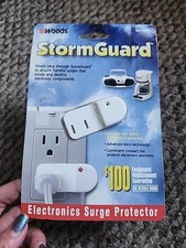Storm Guard Electronics Surge Protector 7461 2 Line Protection Max 6000 Volts