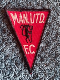 1980's Sew On Patch Manchester United