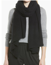 Sciarpa / avvolgente grande in maglia di cashmere Nordstrom $155. Taglia unica, 30" x 82"