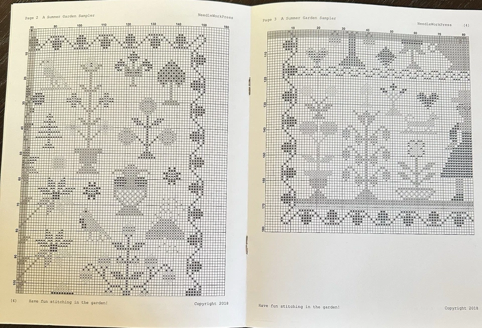 cross stitch patterns By Needle Work Press- A Summer Garden Sampler - Image 3 of 3