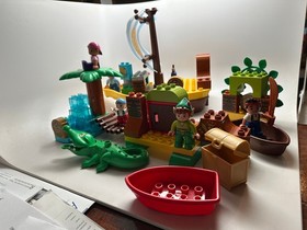LEGO Duplo Jake & Neverland Pirates 62pcs LOT, 10512 COMPLETE, + Pirate Ship