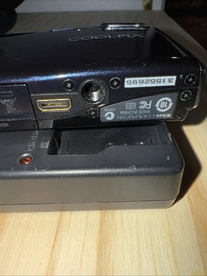 Nikon COOLPIX S52 9.0MP Digital Camera - Matte black for sale